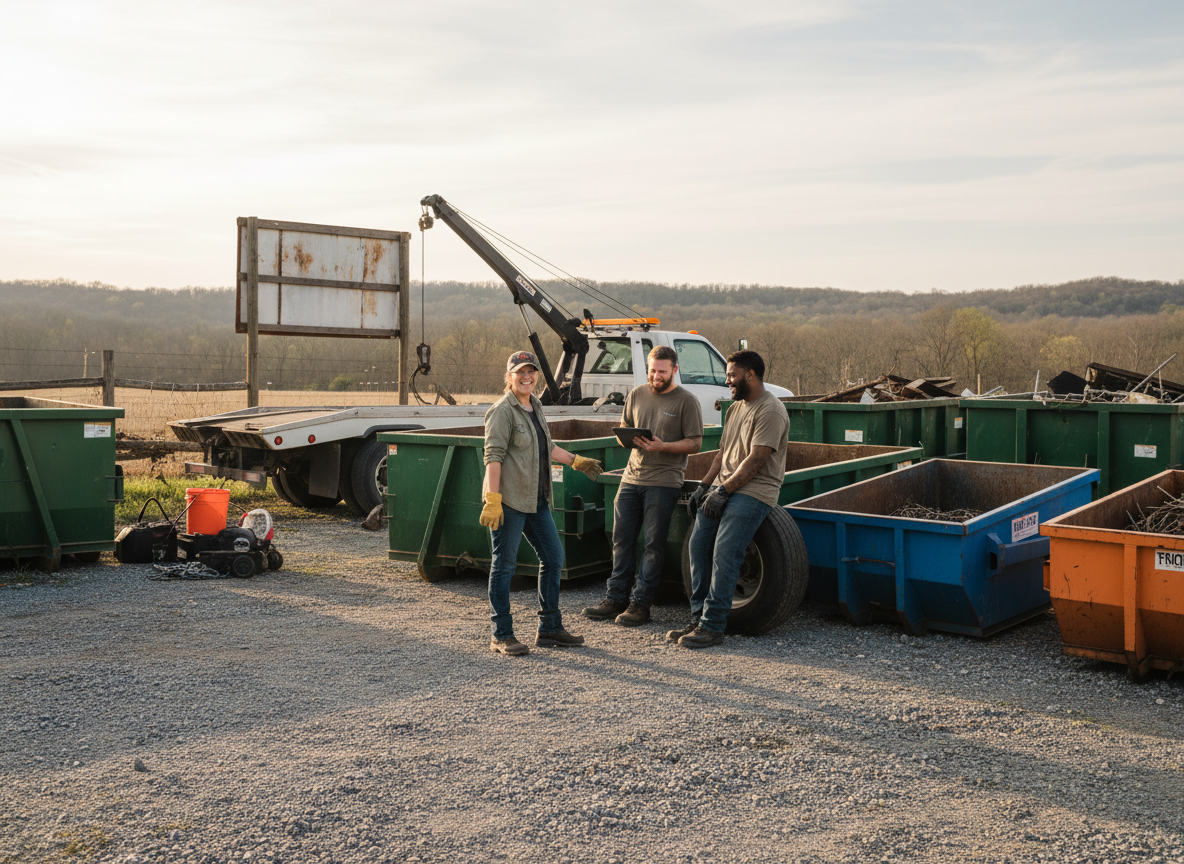 The Everyday Dumpster Rental Joelton team