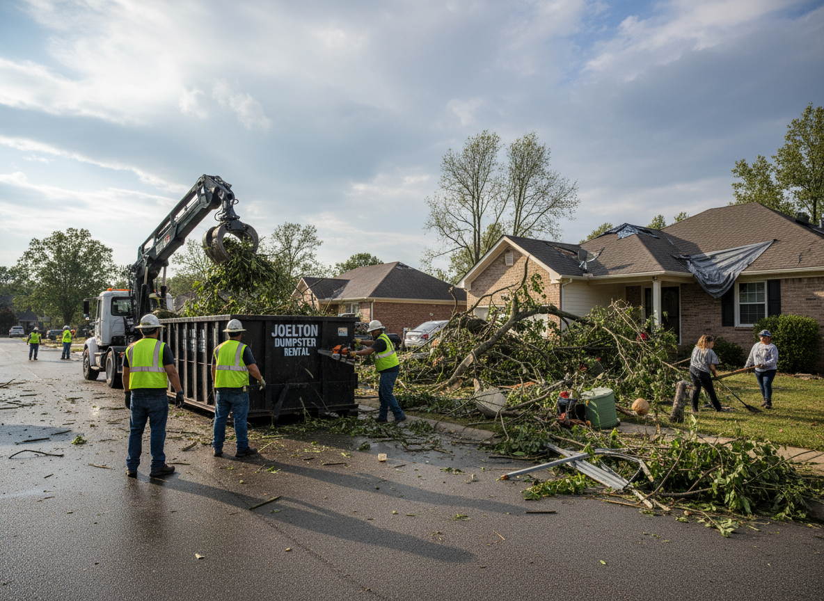 Handling Storm Debris After Severe Weather in Joelton